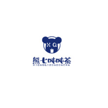 奶茶店LOGO 设计