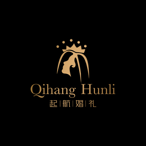 起航婚礼logo设计