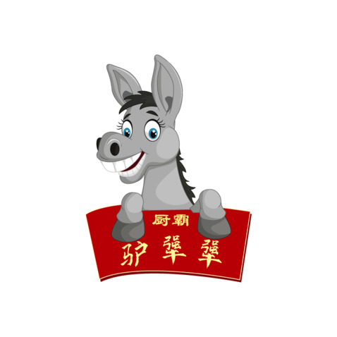 驴犟犟logo设计