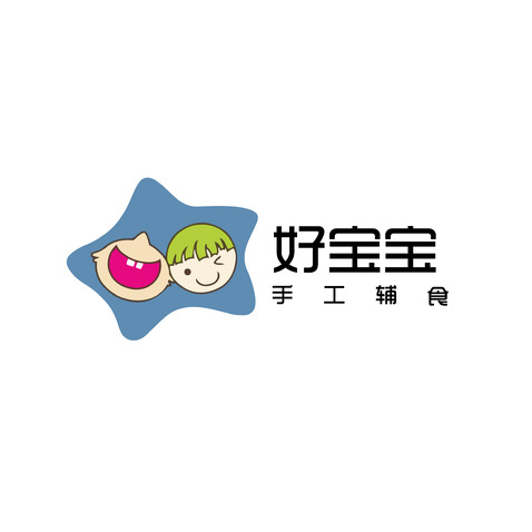 好宝宝手工辅食logo设计