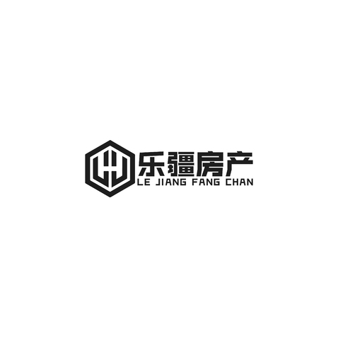 乐疆房产logo设计