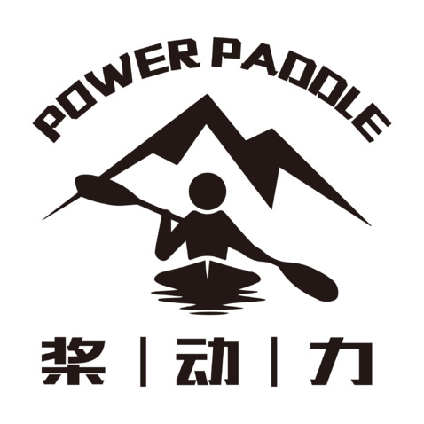 桨动力 paddle powerlogo设计