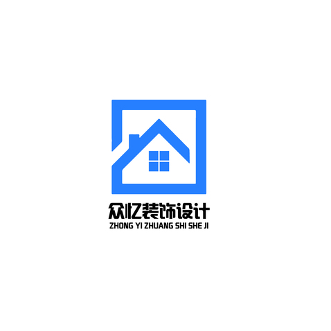 众忆装饰设计logo设计