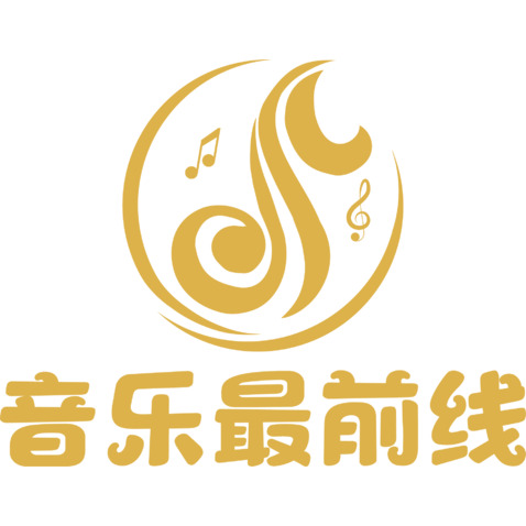 音乐最前线logo设计