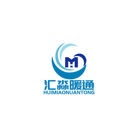 汇淼暖通logo设计