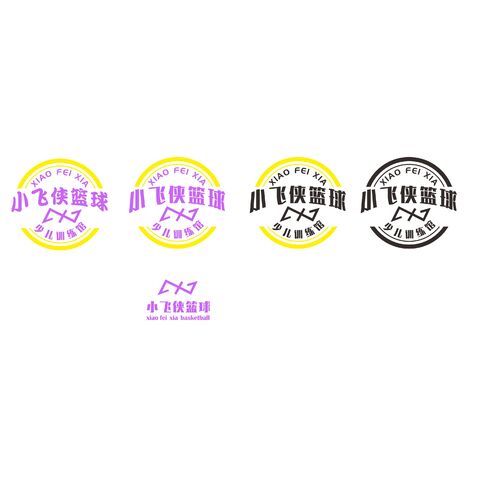 小飞侠篮球logologo设计