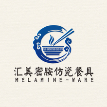 汇美密胺仿瓷餐具