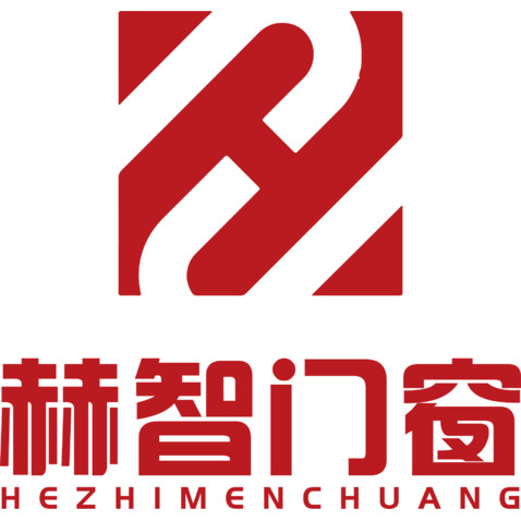 赫智门窗logo设计