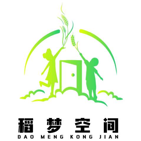 稻梦空间logo设计