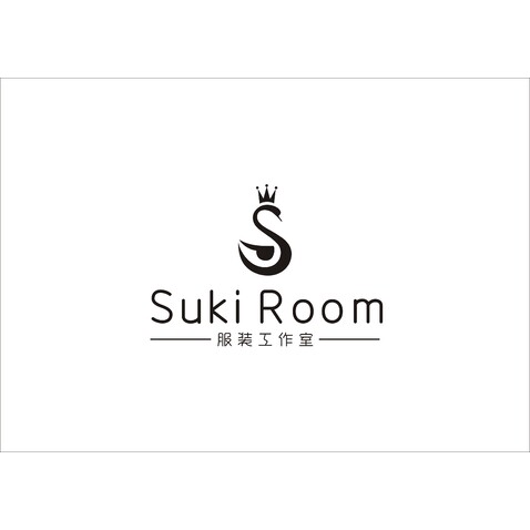 Suki Room 服装工作室logo设计