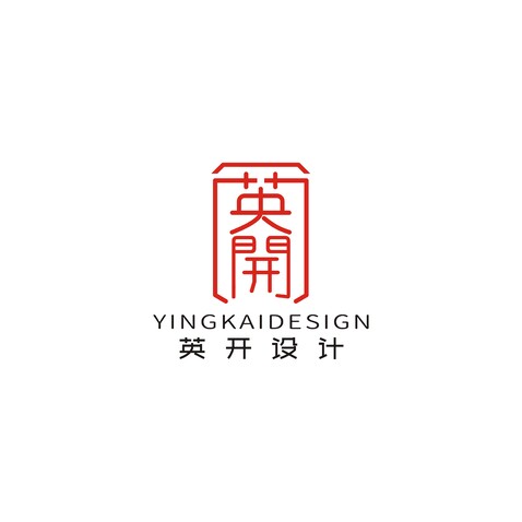 英开建筑logo设计