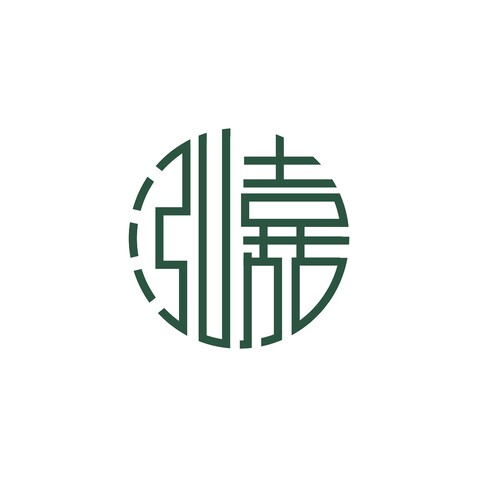 泓嘉国粹传承logo设计