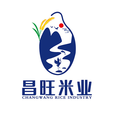 昌旺米业logo设计