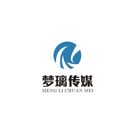 梦璃传媒logo设计