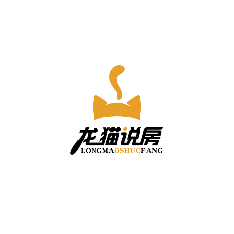 龙猫说房logo设计