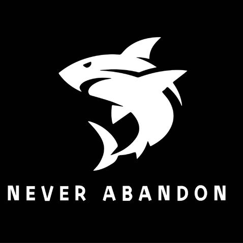 NEVER ABANONlogo设计