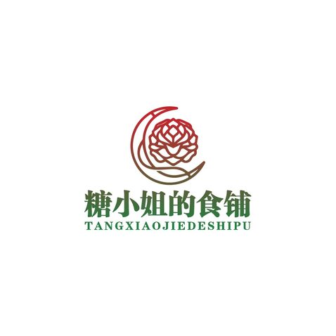 糖小姐的食铺logo设计