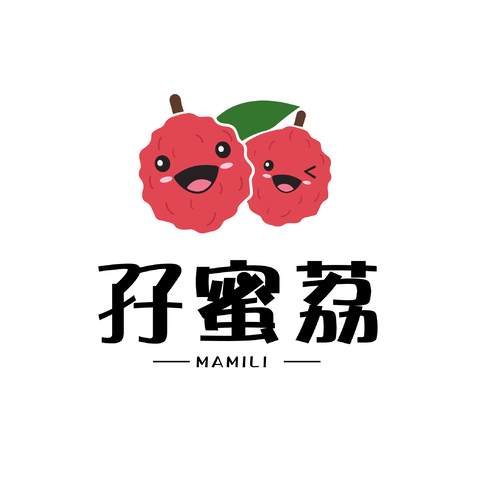 孖蜜荔logo设计