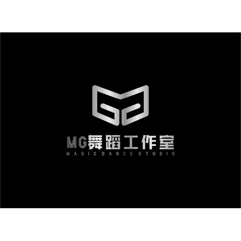 MG舞蹈工作室logo设计