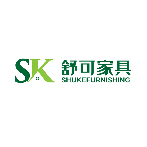 舒可家具logo设计