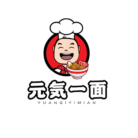 元気一面logo设计