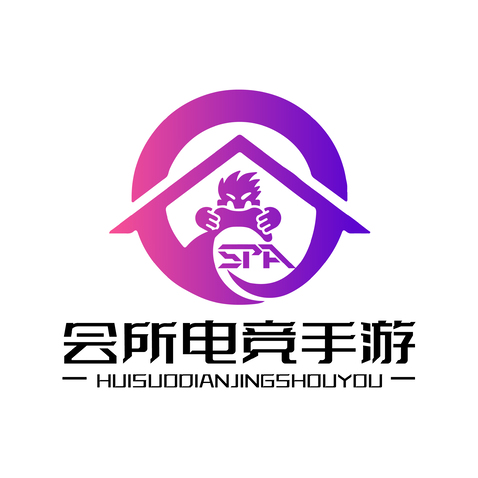 会所电竞手游logo设计