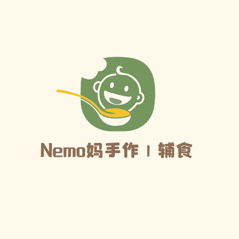 Nemo妈手作｜辅食logo设计