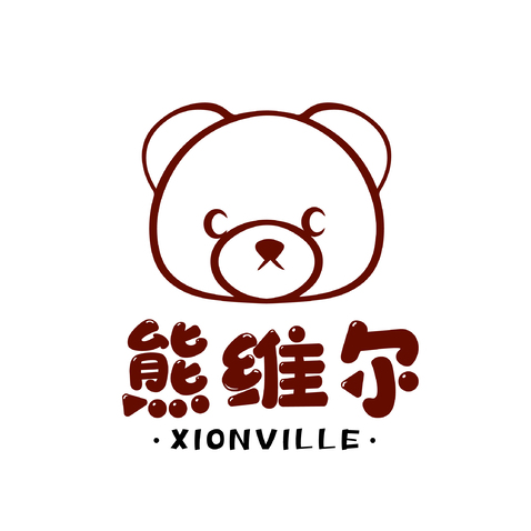 熊维尔logo设计