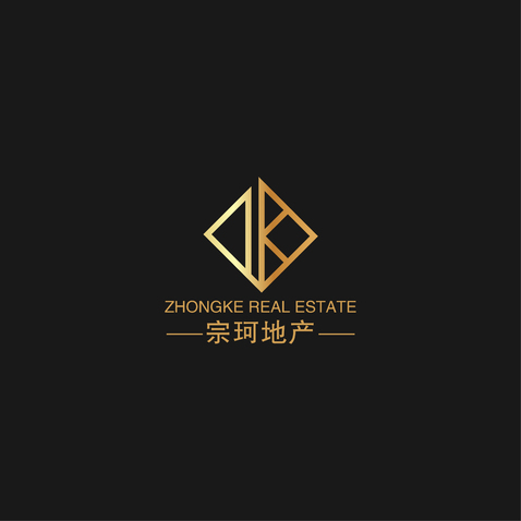 宗珂地产logo设计