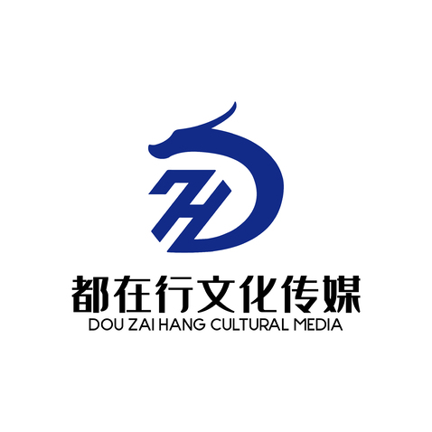 都在行文化传媒logo设计