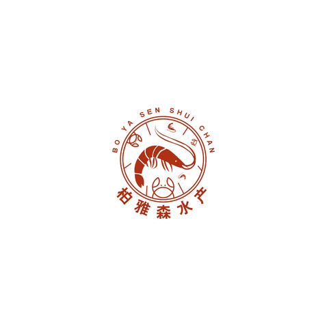 柏雅森水产logo设计