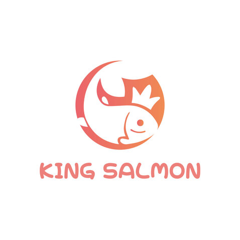 KING SALMONlogo设计