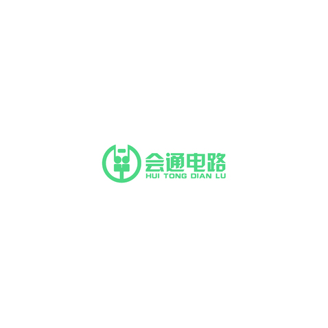 会通电路logo设计