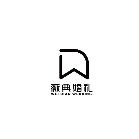 微典婚礼logo设计