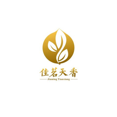 佳茗天香logo设计