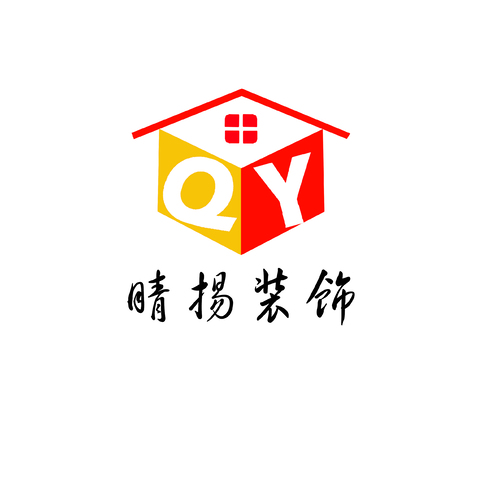 晴扬装饰logo设计