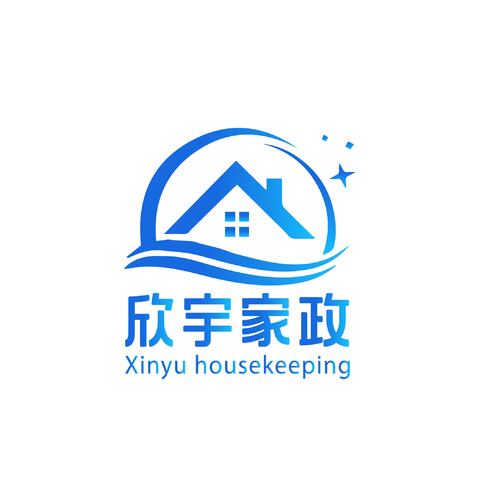 欣宇家政logo设计