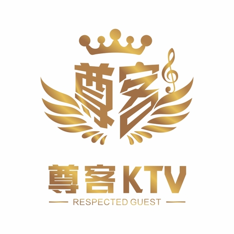 尊客ktvlogo设计