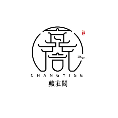 藏衣阁logo设计