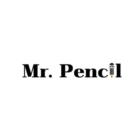 Mr. Pencillogo设计