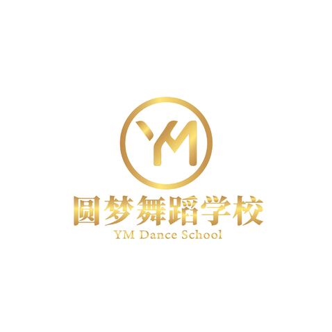 圆梦舞蹈培训学校logo设计