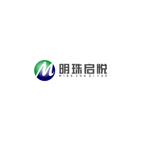 明珠启悦logo设计