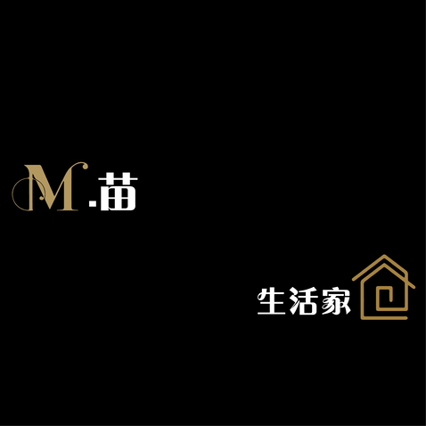 M苗家logo设计