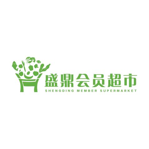 盛鼎会员超市logo设计