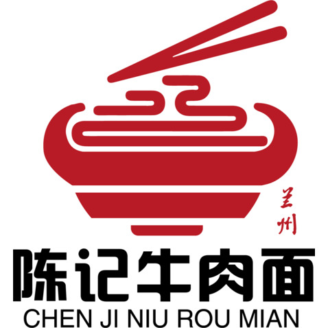 陈记牛肉面logo设计