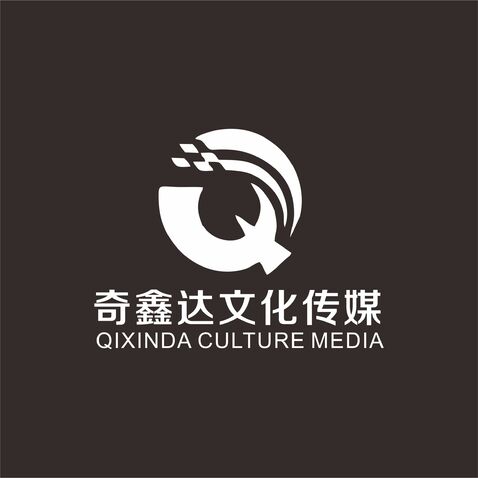 奇鑫达文化传媒logo设计