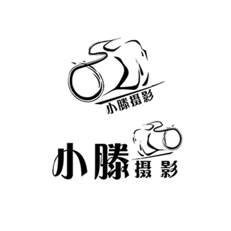 小滕摄影logo设计