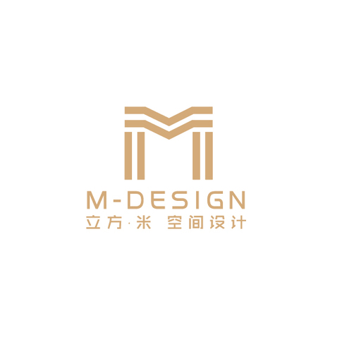 立方·米空间设计logo设计
