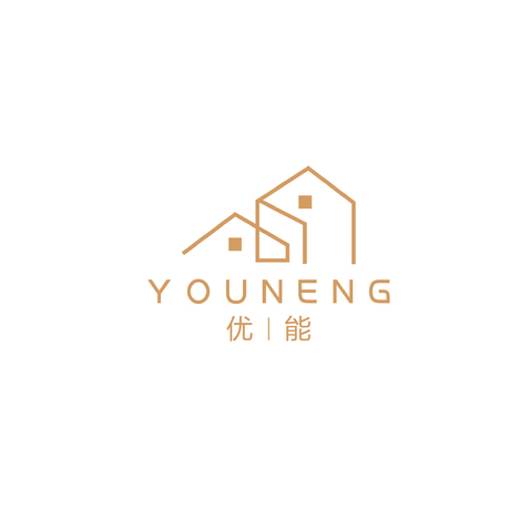 优能装饰logo设计