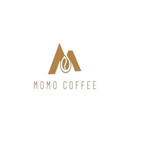 MOMO coffeelogo设计